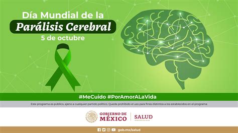 Salud México On Twitter 5 De Octubre I Día Mundial De La Parálisis Cerebral 🧠 Conmemoramos