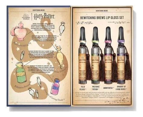 Kit Completo De Brillo Labial Sheglam Harry Potter Magic Elixir Color