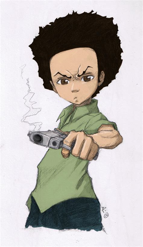 Huey Freeman Boondocks By Socij On Deviantart