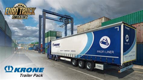 Euro Truck Simulator 2 Krone Trailer Pack Youtube