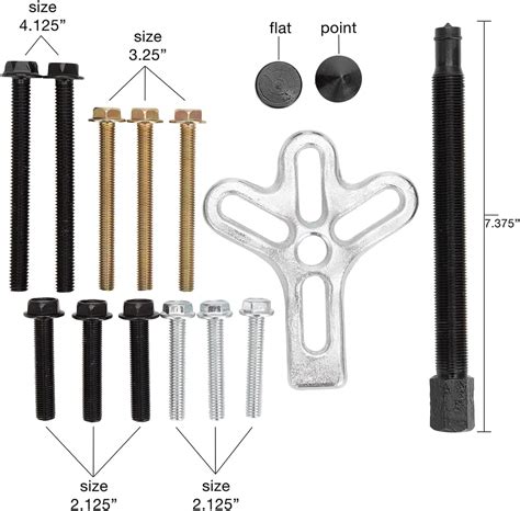 Oemtools Juego De Extractor De Equilibrador Arm Nico Resistente