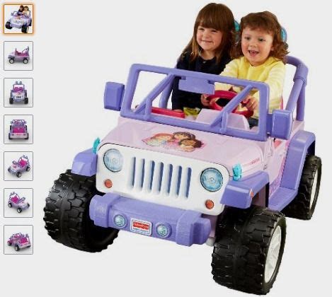 Power Wheels Disney Princess Jeep Wrangler Ride On Toy With Sounds