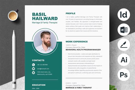 Modern Resume Template Layout | Resume Template | ResumeInventor ...