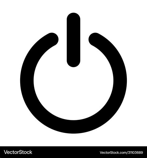 Power icon Royalty Free Vector Image - VectorStock