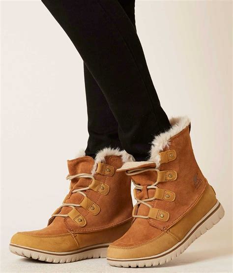 Sorel Cozy™ Joan Waterproof Leather Boot Women S Shoes In Elk Buckle Waterproof Leather