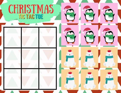 Printable Christmas Tic Tac Toe Game The Momma Diaries