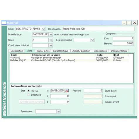 Logiciel De Gestion Du Parc Mat Riel Et La Logistique Des Chantiers