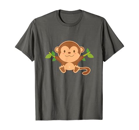 Cute Funny Monkey T Shirt