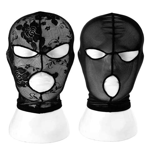 Bdsm Bondage Full Head Mask Sex Toys Unisex Blindfold Eye Mask Elastic Sexy Masks Couples