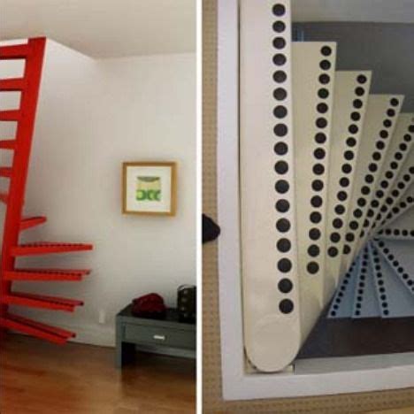 M Stairs By Eestairs I Red White Staircase I Saving Space Any Ral