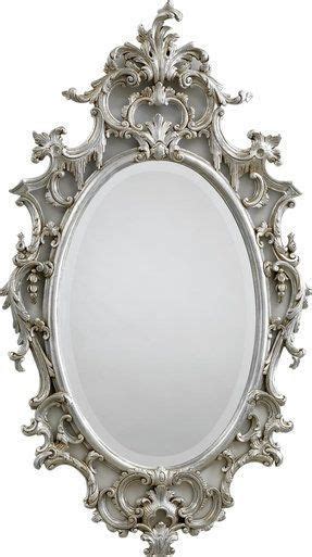 Antique Silver Mirror - Ornate Decorative Wall Mirror