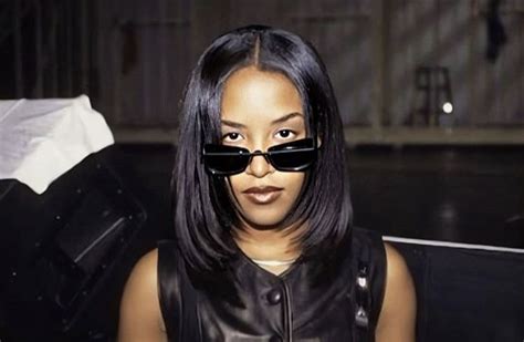 Aaliyah Haughton Black Nail Polish Her Music Performance Art Square