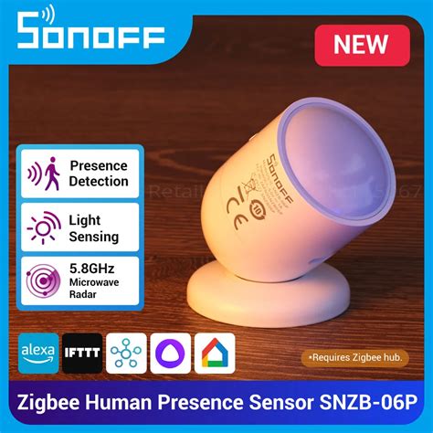 SONOFF Capteur De Pr Sence Humaine Zigbee SNZB 06P D Tection De Pr