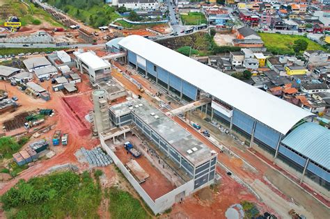 Veja a evolução das obras da estação Varginha em 32 meses Metrô CPTM