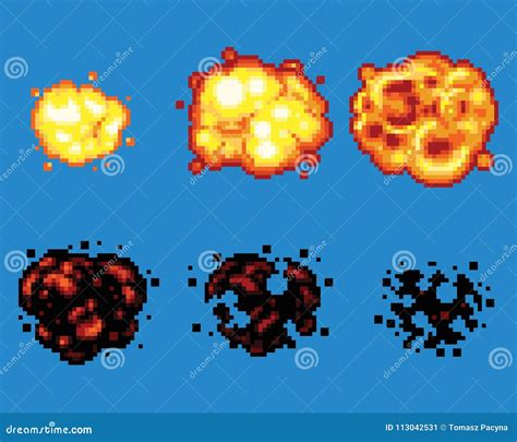 Explosion Animation Sprite Sheet Stock Photography | CartoonDealer.com ...