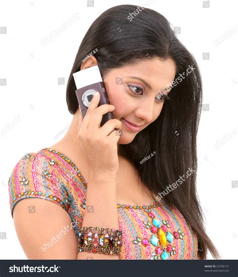 Sexy Girl Talking Cell Phone Stock Photo 25706131 | Shutterstock