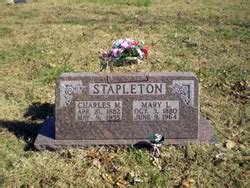 Charles Madison Stapleton M Morial Find A Grave