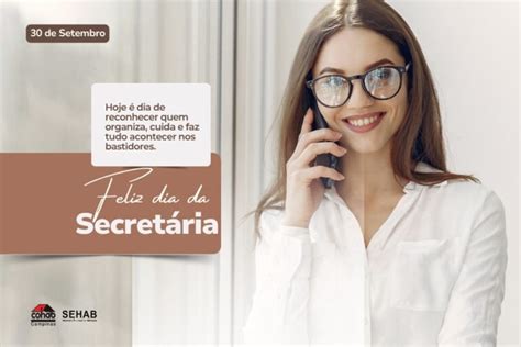 Dia Da Secretaria 2025 - 30 de Setembro – Dia da Secretária - Cohab Campinas