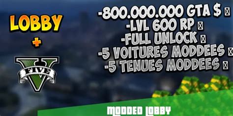 LOBBY GTA V Pc Full Unlock Le Jeu EUR 25 00 PicClick FR