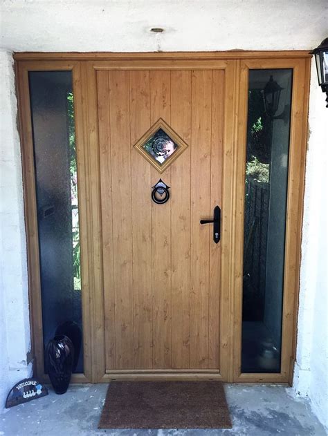 Image Result For Golden Oak Upvc Entry Door Oak Front Door Wooden