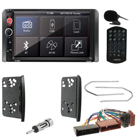 Radio Din Bluetooth Usb Bt Aux Ford Mondeo Mk