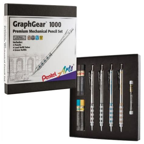 Pentel GraphGear 1000 Mechanical Pencil Box Set, 1 - Kroger