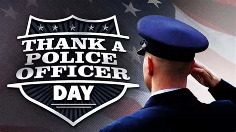 National "Thank a Police Officer" day