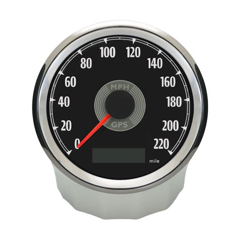 ELING 85mm Classic GPS Speedometer