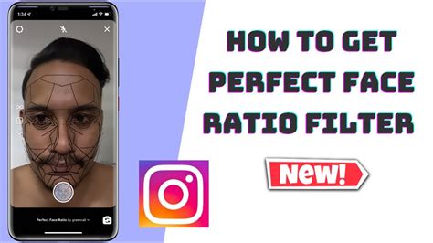 How To Get Perfect Face Ratio Filter On Instagram Youtube