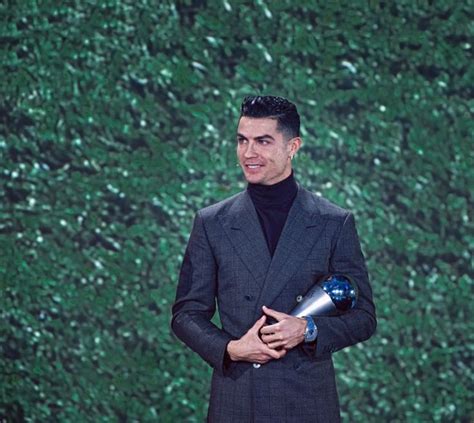 Cristiano Ronaldo Double Breasted Suit Jacket Fifa Collections