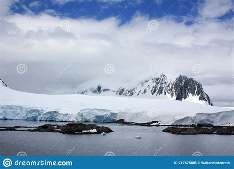 Port Lockroy Expedition Station In The Antarctica Stock Photo Image