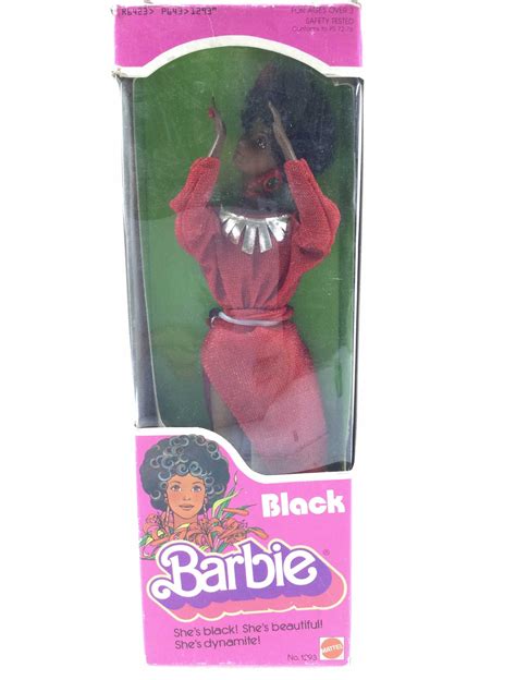 Lot Vintage 1979 Mattel Black Barbie Doll