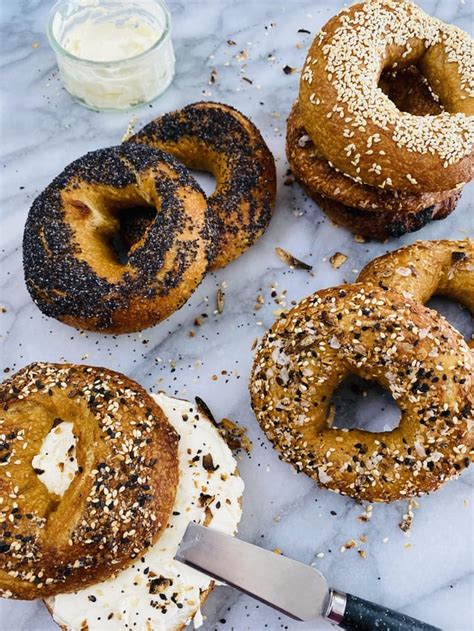 New York Style Bagels : Bread