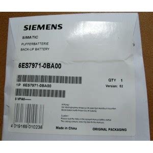 SIEMENS 6ES7971-0BA00