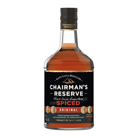 Chairmans Reserve Spiced Rum 700ml Saint Lucia Distillers Akros Gr