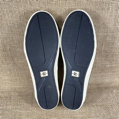 Bass Boat Shoes Leather Dark Navy Blue Men's Size 13 M - Gem