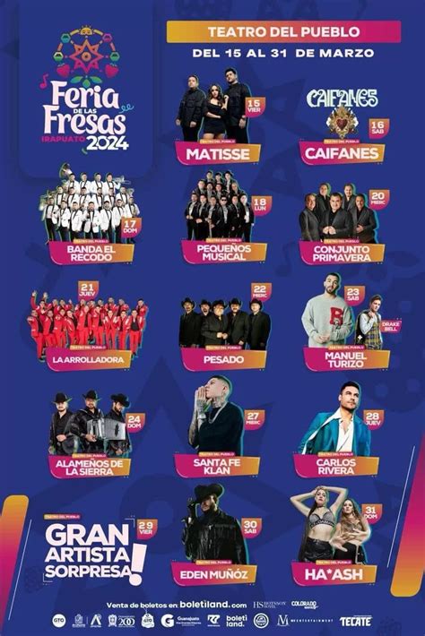 Drake Bell Santa Fe Klan y otros artistas se presentarán en la Feria