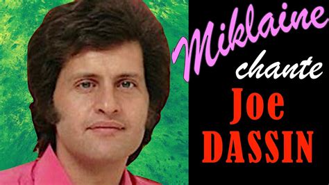 DANS LES YEUX D ÉMILIE Joe DASSIN YouTube