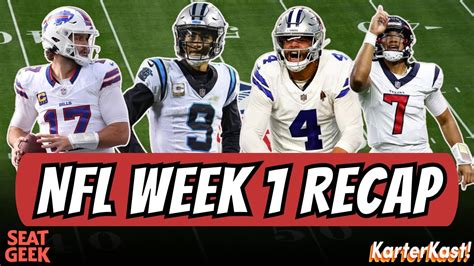 NFL WEEK 1 OVERREACTIONS AND TEXAS WHOOPS MICHIGAN YouTube