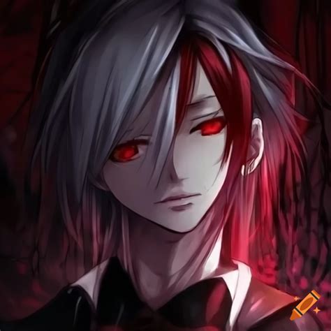 Anime Vampire Guy With White Hair