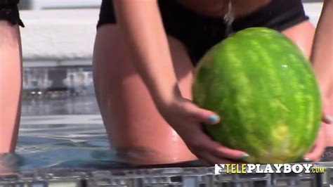 Swinger Couples Are Getting Close To Each Other Playing Naked At The Pool