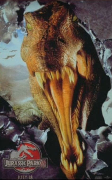 Early Jurassic Park 3 poster art. #JurassicPark3 #JurassicPark ...