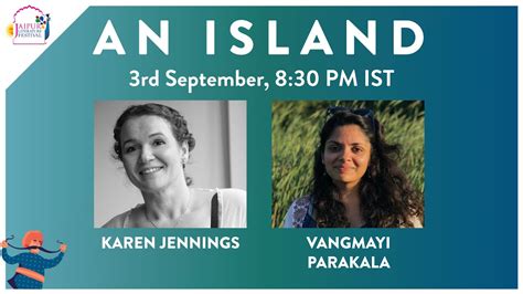 An Island Karen Jennings In Conversation With Vangmayi Parakala