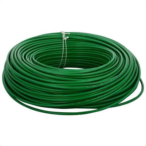 Green Polycab Pvc Insulated Mm Single Core Flexible Copper Cable At