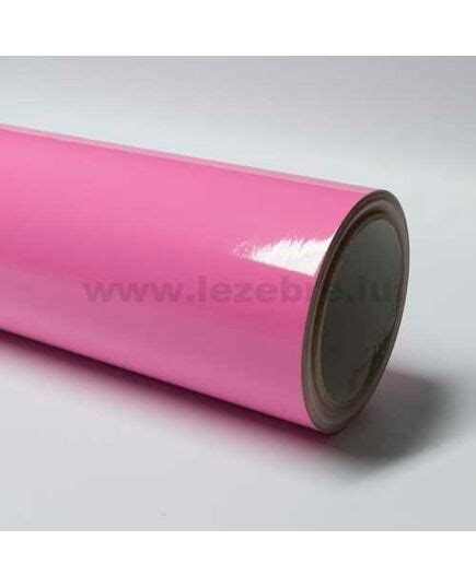 Pink vinyl film