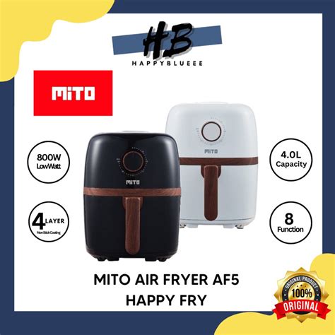 Jual MITO AIR FRYER AF5 HAPPY FRY 4 LITER AIR FRYER MITO AF 5 4L