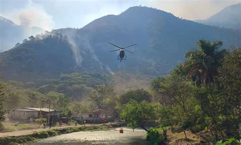 Se intensifica combate a incendios trabajan 500 brigadistas en Quimixtlán