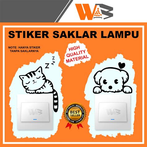 Jual Cod Stiker Saklar Wallpaper Sticker Walpaper Stiker Dinding Stiker