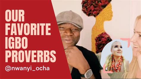 Our Favorite Igbo Proverbs And Why It Is Important To Learn Them YouTube