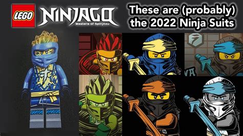 Lego Ninjago 2022 Ninja Suits